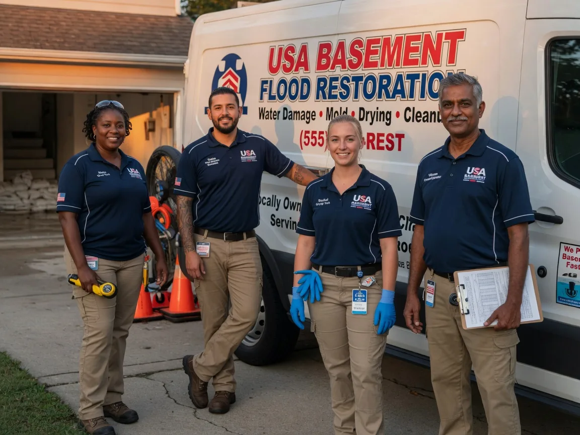 Basement Flood Cleanup company in Forestville, MI